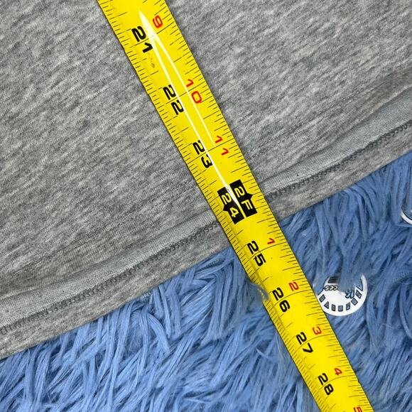 Nike Dri Fit Logo Shirt Size Medium Mens Athletic Neon Green Gray - Picture 9 of 11